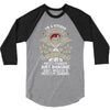 I'm A Veteran Grandpa T Shirt 3/4 Sleeve Shirt