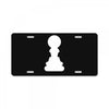 Chess King and Pawn License Plate