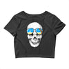 skull holiday Crop Top