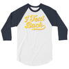 i text back 3/4 Sleeve Shirt