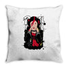 rebel princess Throw Pillow
