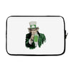 st patricks day  uncle sam Laptop sleeve