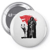 the king and the white wol Pin-back button