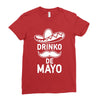 drinko de mayo Ladies Fitted T-Shirt