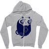 crystal seer Zipper Hoodie