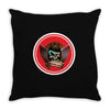 MANIAC SKULL Throw Pillow