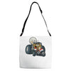 murky and lurky cruise round in their doom buggy Adjustable Strap Totes