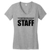 nymphomaniac treatment centre Women's V-Neck T-Shirt
