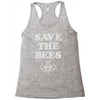 save the bees (2) Racerback Tank