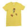 Gas Mask Ladies Fitted T-Shirt