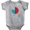 half the battle Baby Onesie