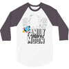 Family Trip To Moon 3/4 Sleeve Shirt