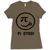 pi eyed Ladies Fitted T-Shirt