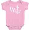 w anchor Baby Onesie