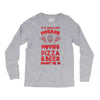 horror movies, pizza and beer Long Sleeve Shirts