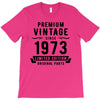 Premium Vintage Since 1973 Limited Edition Original Parts T-Shirt