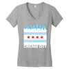 Chicago City Women's V-Neck T-Shirt