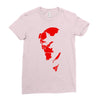 hellboy comic superhero cool Ladies Fitted T-Shirt