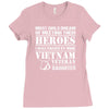 Vietnam Veteran Daughter Ladies Fitted T-Shirt