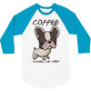 coffee makes me poop 3/4 Sleeve Shirt