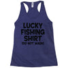 luck fishing Racerback Tank