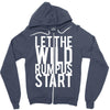 let the wild rumpus Zipper Hoodie
