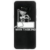 man tasking Samsung Galaxy S8