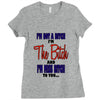 miss bitch Ladies Fitted T-Shirt