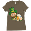saint patrick day Ladies Fitted T-Shirt