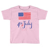 july 4th Toddler T-shirt