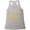 can't hear you too busy being awesome Racerback Tank
