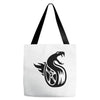 fangs dragon Tote Bags