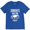 sundays are for football foot ball V-Neck Tee