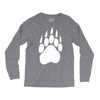 large bear paw print crew neck long sleeve Long Sleeve Shirts