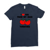 from my head tomatoes Ladies Fitted T-Shirt
