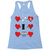 ls lesbian full heart Racerback Tank