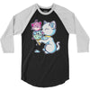 mice cream 3/4 Sleeve Shirt