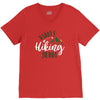 Daddy's Hiking Buddy V-Neck Tee