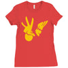 new johnny bravo Ladies Fitted T-Shirt