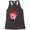 marshmallow prend feu Racerback Tank