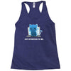 pay attention to me Racerback Tank