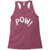 pow as worn Racerback Tank