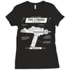 starfleet weaponry Ladies Fitted T-Shirt