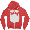 mr. beard Zipper Hoodie