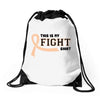 This Is My Fight Shirt Drawstring Bags