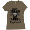 sorry this girl is already taken by a super sexy april boyfriend Ladies Fitted T-Shirt