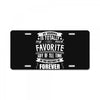 My Grandma Totally Most Favorite History Forever License Plate