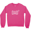 dad of 3 Crewneck Sweatshirt