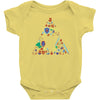 zelda item triforce Baby Bodysuit