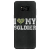 i love my soldier regular camouflage Samsung Galaxy S8